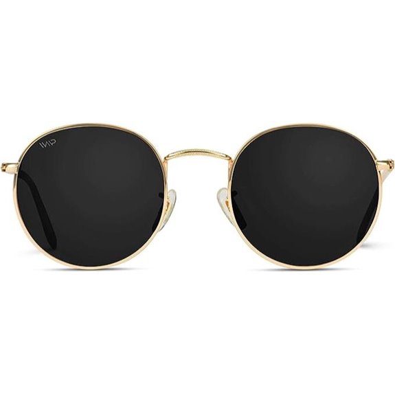 WearMe Pro - Reflective Lens Round Trendy Sunglasses