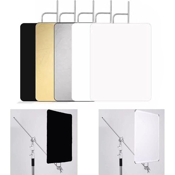 Light Reflector Flag Kit with Diffusion and Frame