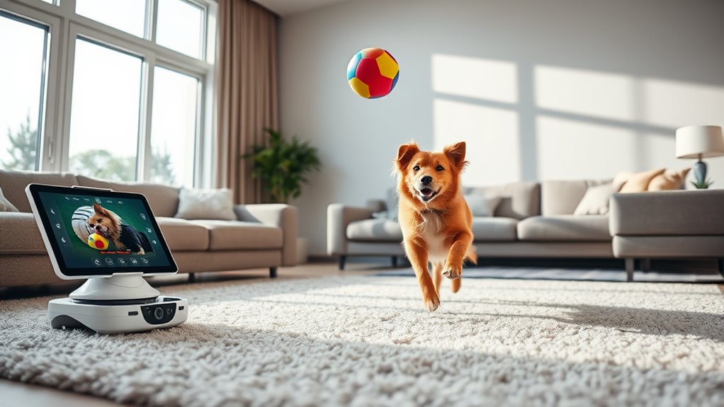 remote interactive pet entertainment