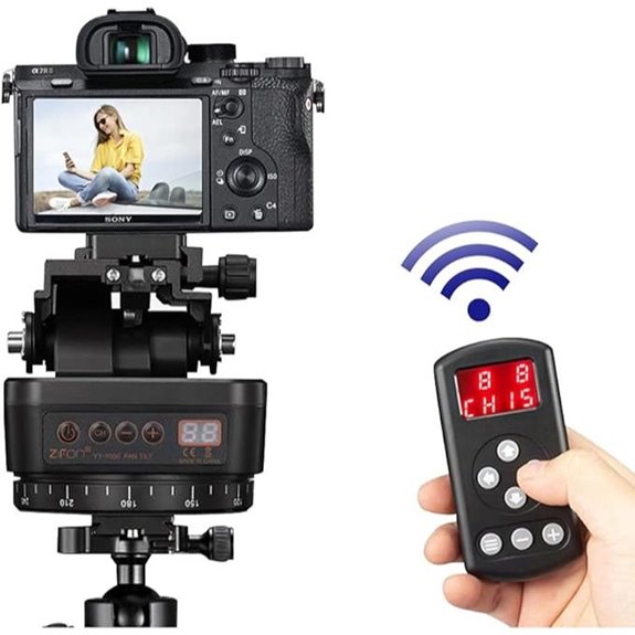 Mcoplus YT-1000 Remote Motorized Camera Pan Tilt Head
