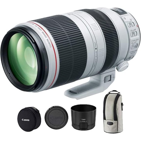 Canon EF 100-400mm f/4.5-5.6L is II USM Lens - 9524B002 (Renewed)