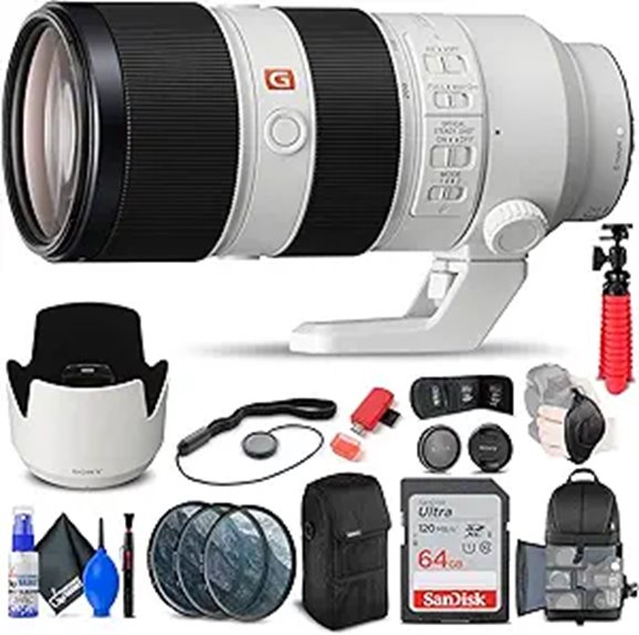 Sony FE 70-200mm f/2.8 GM OSS Lens Kit (Renewed)