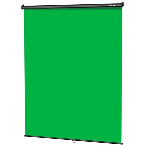 RAUBAY Retractable Green Screen for Video & Streaming