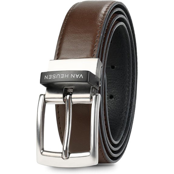 Van Heusen Reversible Leather Belt for Men