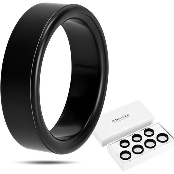 Smart Ring Health & Sleep Tracker with LED Display