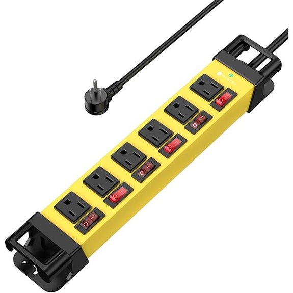 Heavy Duty Power Strip with Surge Protector