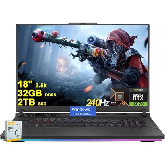 ASUS ROG Strix G18 Gaming Laptop (32GB 2TB RTX 5070)