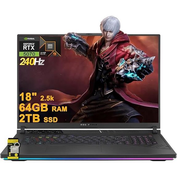 ASUS ROG G18 Gaming Laptop 16-Core Ryzen 9