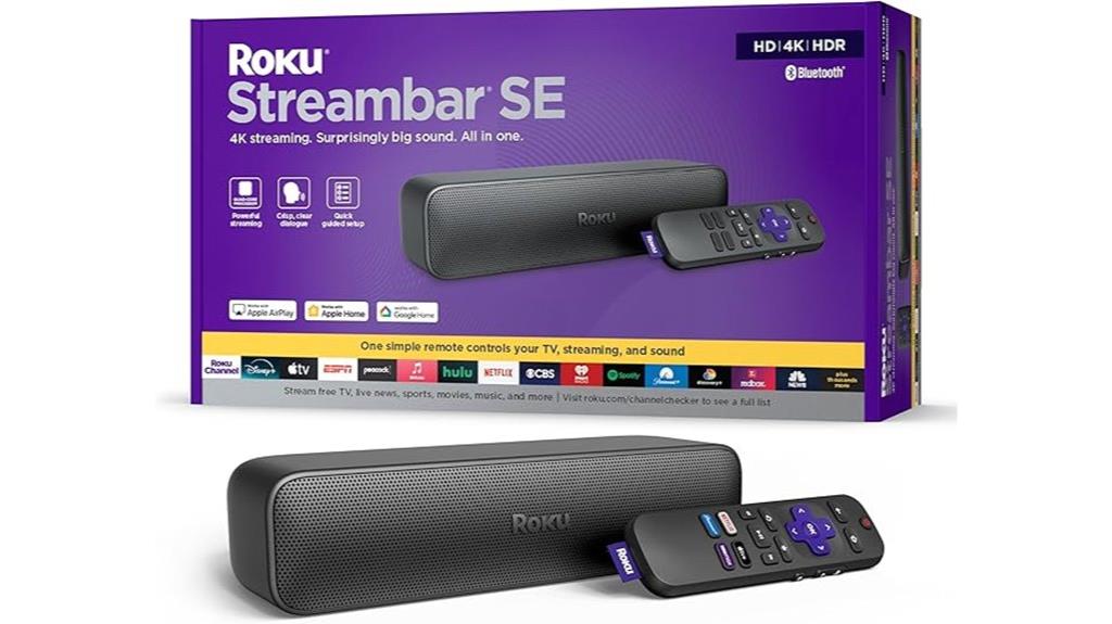 roku streambar se soundbar