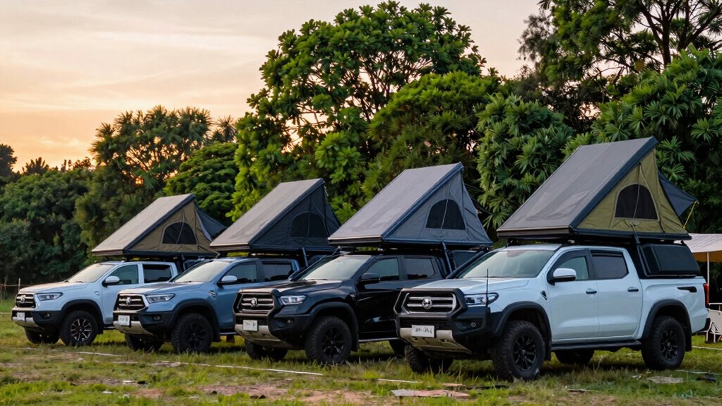 roof tents for crew cabs