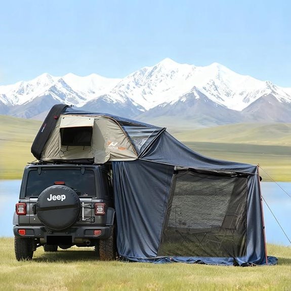 Bayati Naturnest Rooftop Tent with Annex for Camping
