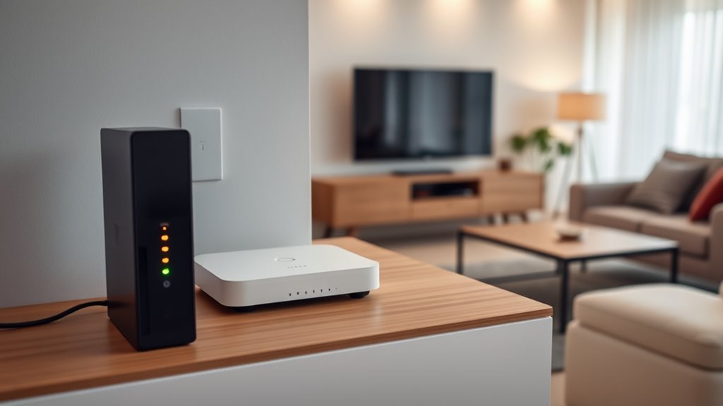 router manages network security