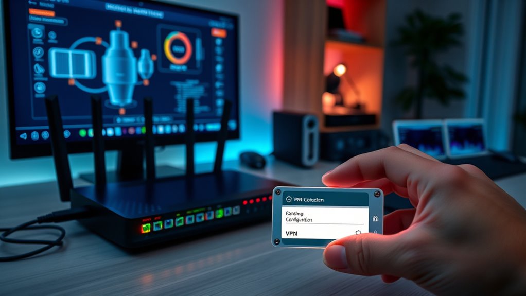 router vpn enhances security