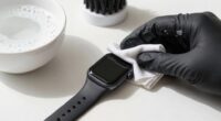 safe smartwatch cleaning methods