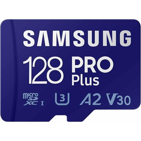 Samsung PRO Plus 128GB microSD Card with Adapter