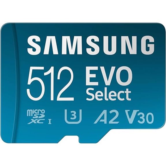Samsung EVO Select 512GB microSD Card & Adapter