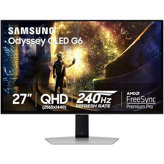 Samsung Odyssey OLED G6 Gaming Monitor 27