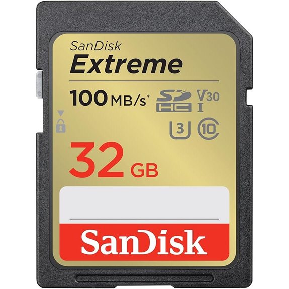 SanDisk 32GB Extreme SDHC Memory Card (UHS-I)