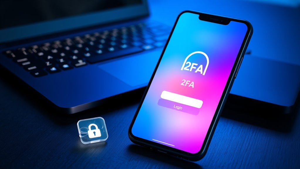 secure accounts with two factor authentication