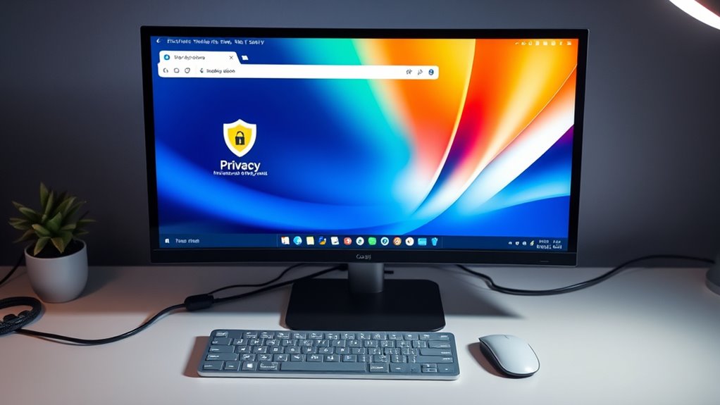 secure browser with privacy extensions