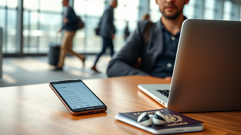 secure devices on travel