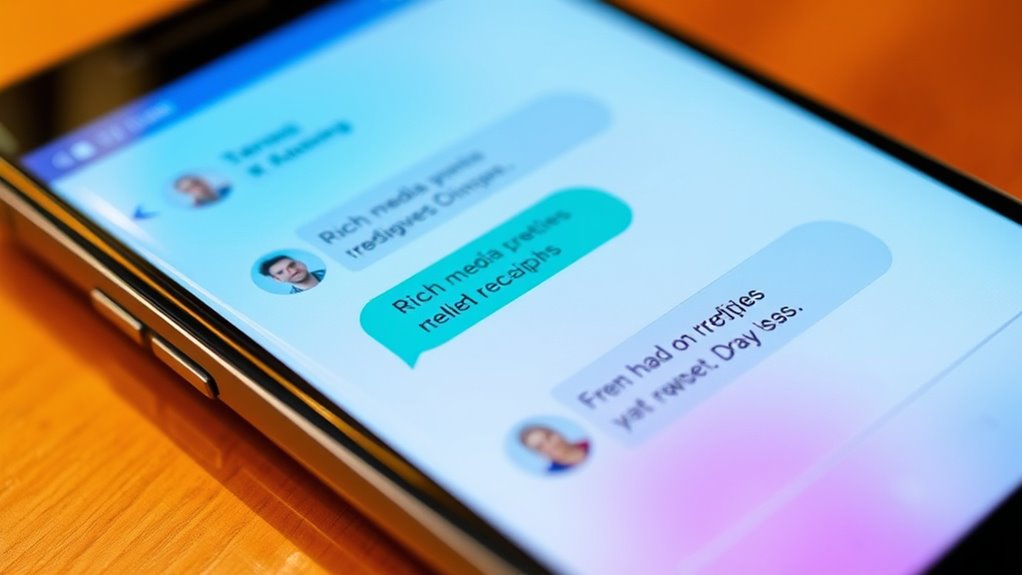 secure feature rich messaging