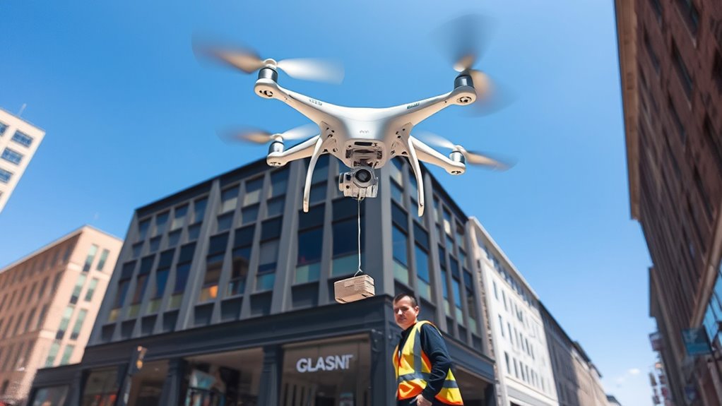 secure precise drone delivery