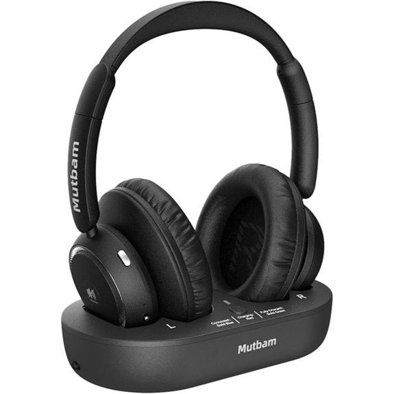Wireless TV Headphones for Seniors with Transmitter