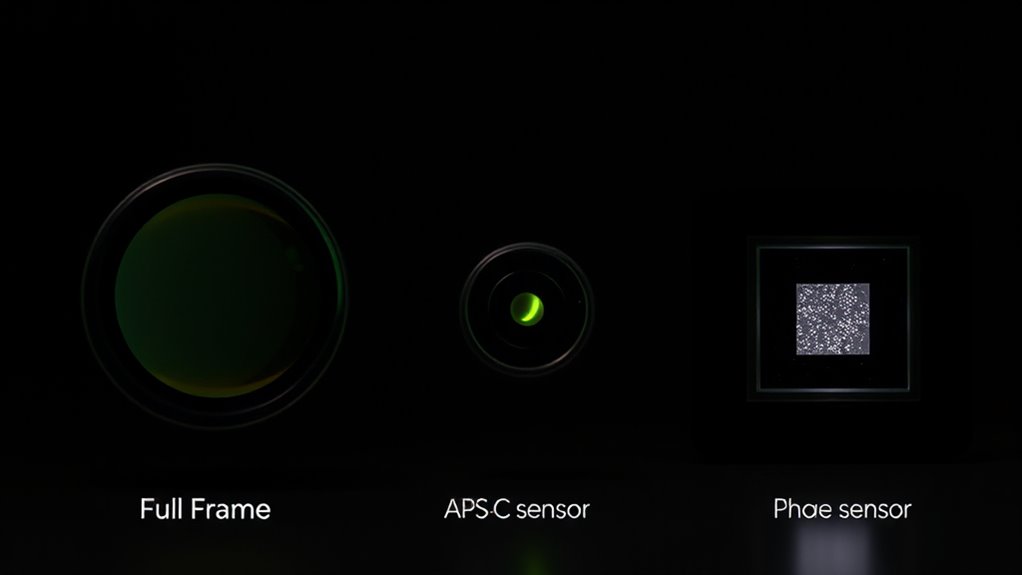 sensor size impacts low light
