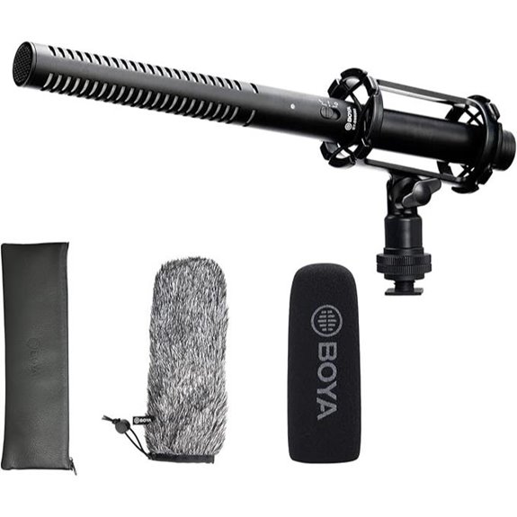 BOYA BY-BM6060 Shotgun Microphone with Shockmount