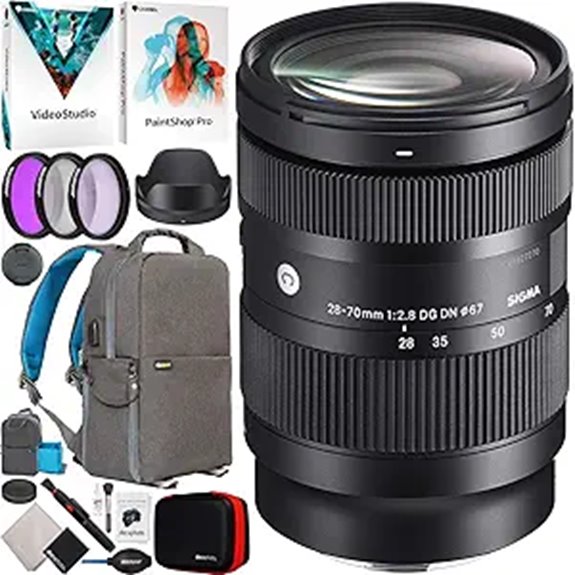 Sigma 28-70mm F2.8 Lens Kit with Accessories
