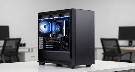 silent high airflow gaming towers