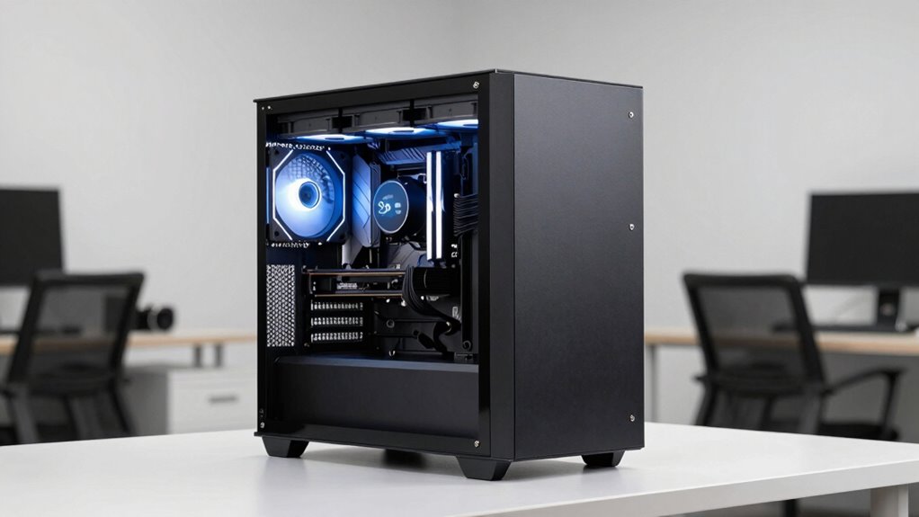 silent high airflow gaming towers