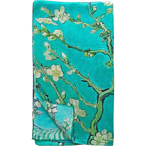 Grace Scarves 100% Silk Scarf Artists Collection (van Gogh & Monet)