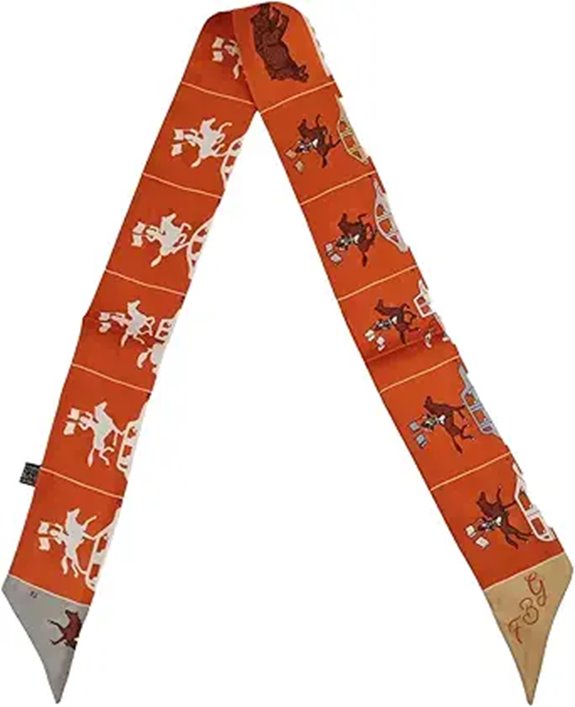 Mulberry Silk Scarf for Handbags and Hair