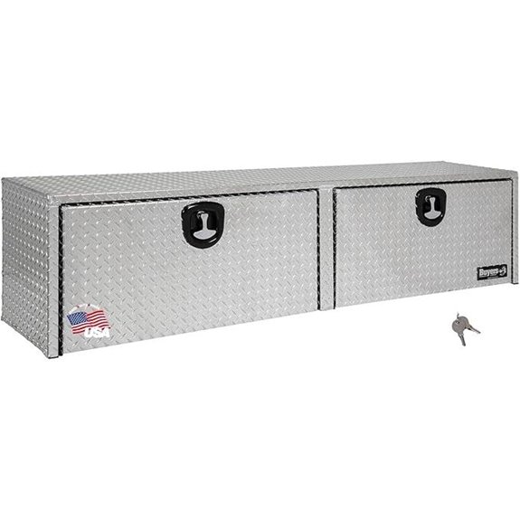 Buyers Product Silver Aluminum Truck Tool Box