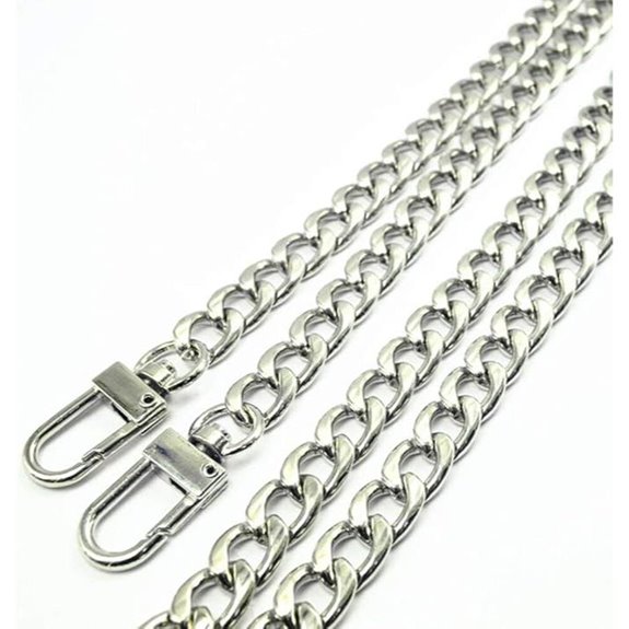 WEICHUAN 47 Silver Iron Handbag Chain Replacement