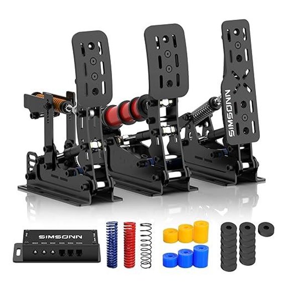 SIMSONN Plus X Sim Racing Pedals (Black P3-H3)