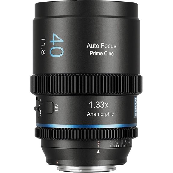 SIRUI 40mm T1.8 1.33X Anamorphic Lens for E Mount