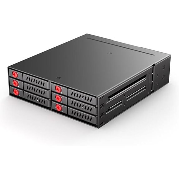 6-Bay SATA HDD & SSD Hot Swap Drive Dock