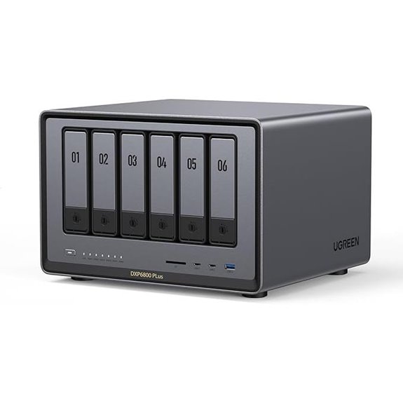 UGREEN 6-Bay Desktop NAS with Intel i3 and 8GB RAM