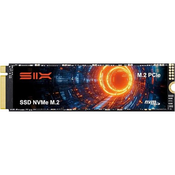 SIX NVMe M.2 SSD PCIe 4.0 1TB with Heatsink
