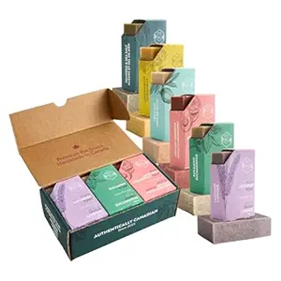 Crate 61 Handmade Natural Cold Process Soap (6-Pack)