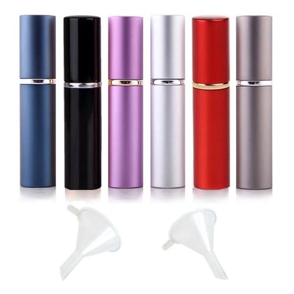 Golf 6pcs 6ml Travel Refillable Perfume Atomizer Set