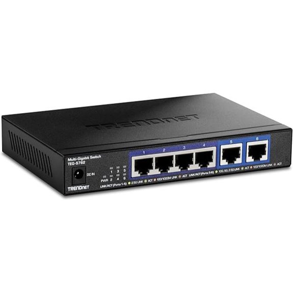 TRENDnet 6-Port 10G Switch with 10Gbps Ports