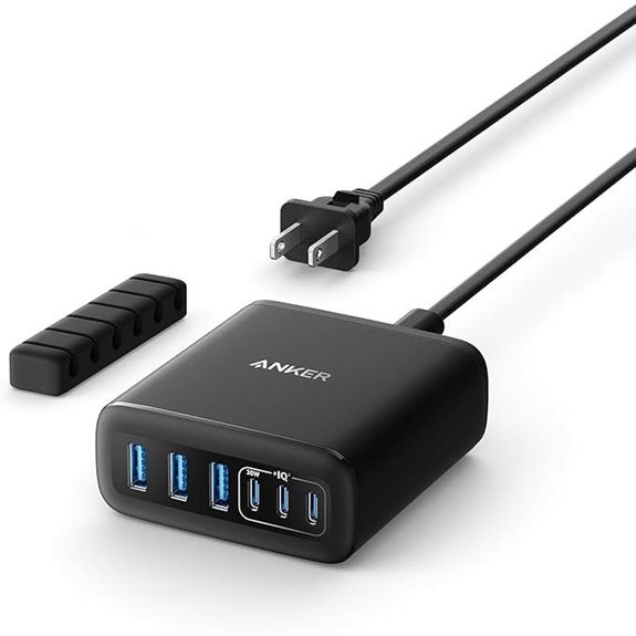 Anker 6-Port Fast USB C Desktop Charger (112W)