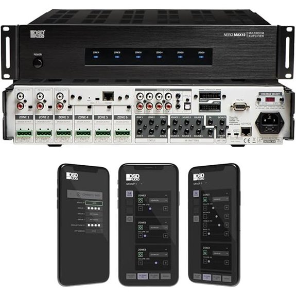 OSD Nero Max12 6-Zone Multi-Room Amplifier