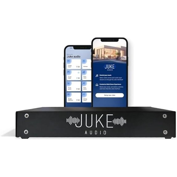Juke-6 6-Zone Wireless Multi-Room Audio Amplifier