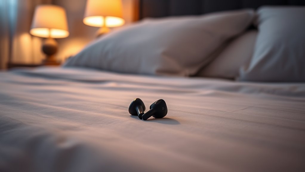 sleep safely with earbuds