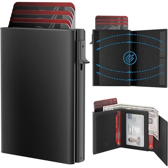slim rfid card wallet
